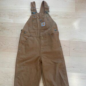 Carhartt Boys Canvas Bib Overalls